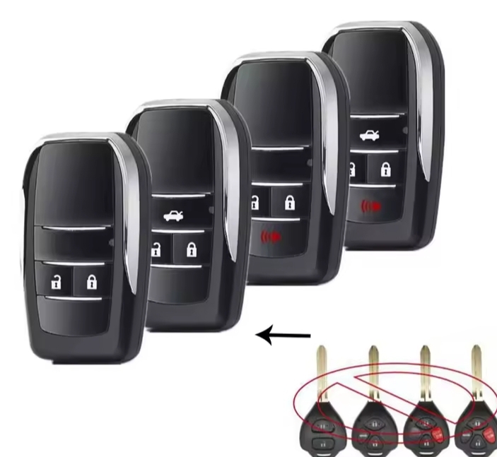 Blank Key Shell Modified flip folding Remote key